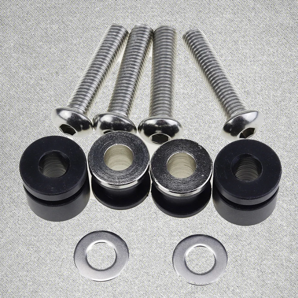 

Motorcycle Backrest Docking Hardware Kit Detachable Sissy Bar Luggage Rack Mounting Screw Fit For Harley Breakout FXSB 2013-2017