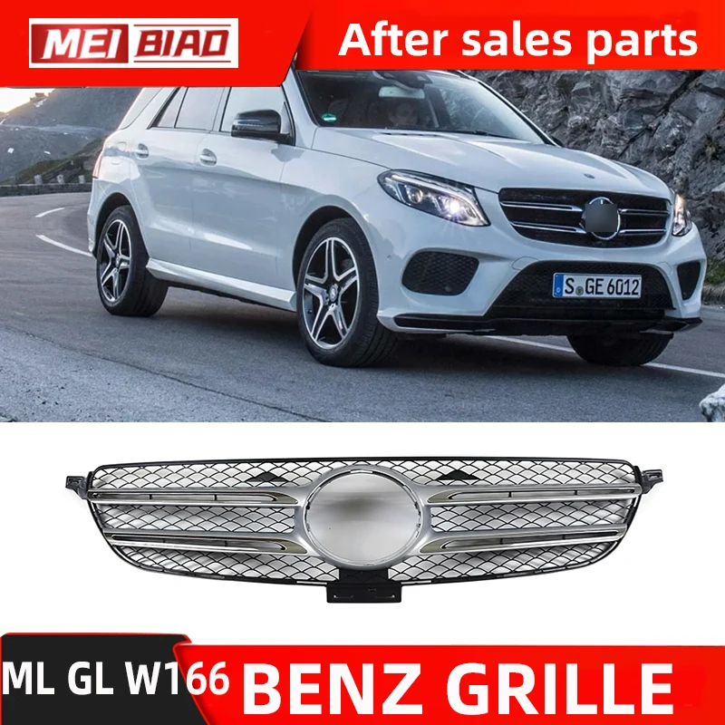 

For Mercedes Benz ML GL GLE Grille Without Camera Hole A 1668880260 Car Auto Part Replace Aftermarket