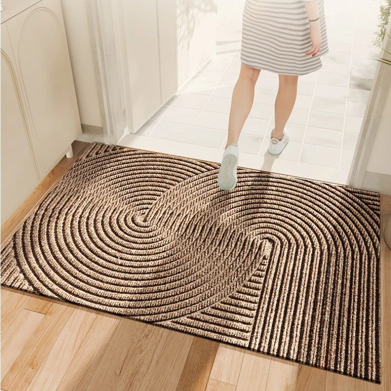 

Household Entrance Mat Wear-resistant and Anti Slip Door Mat Sand Scraping and Dust Removal Foot Pad