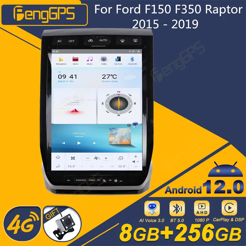 

Восьмиядерный процессор Qualcomm для Ford F150 F350 Raptor 2015 - 2019 Android автомобильное радио Тесла экран 2Din стерео ресивер Авторадио Мультимедиа