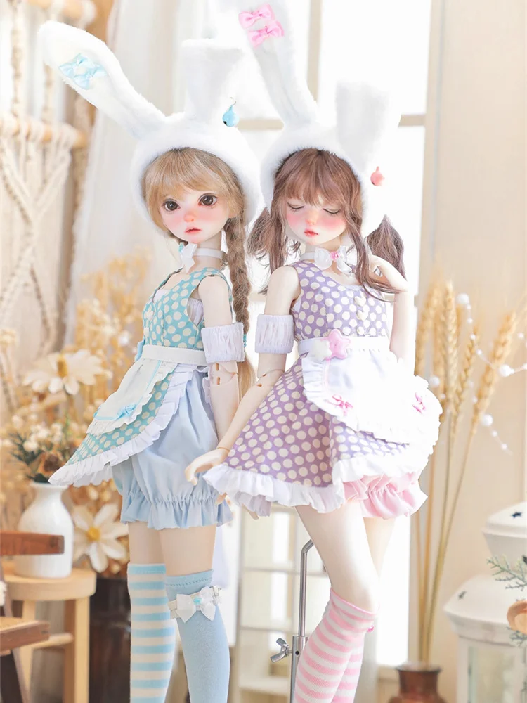 

New Arrival BJD Doll Clothes For 1/4 MSD MDD Doll Accessories Sweet Skirt Outfit Doll Dress Up Gift Diy Clothes(No Doll)