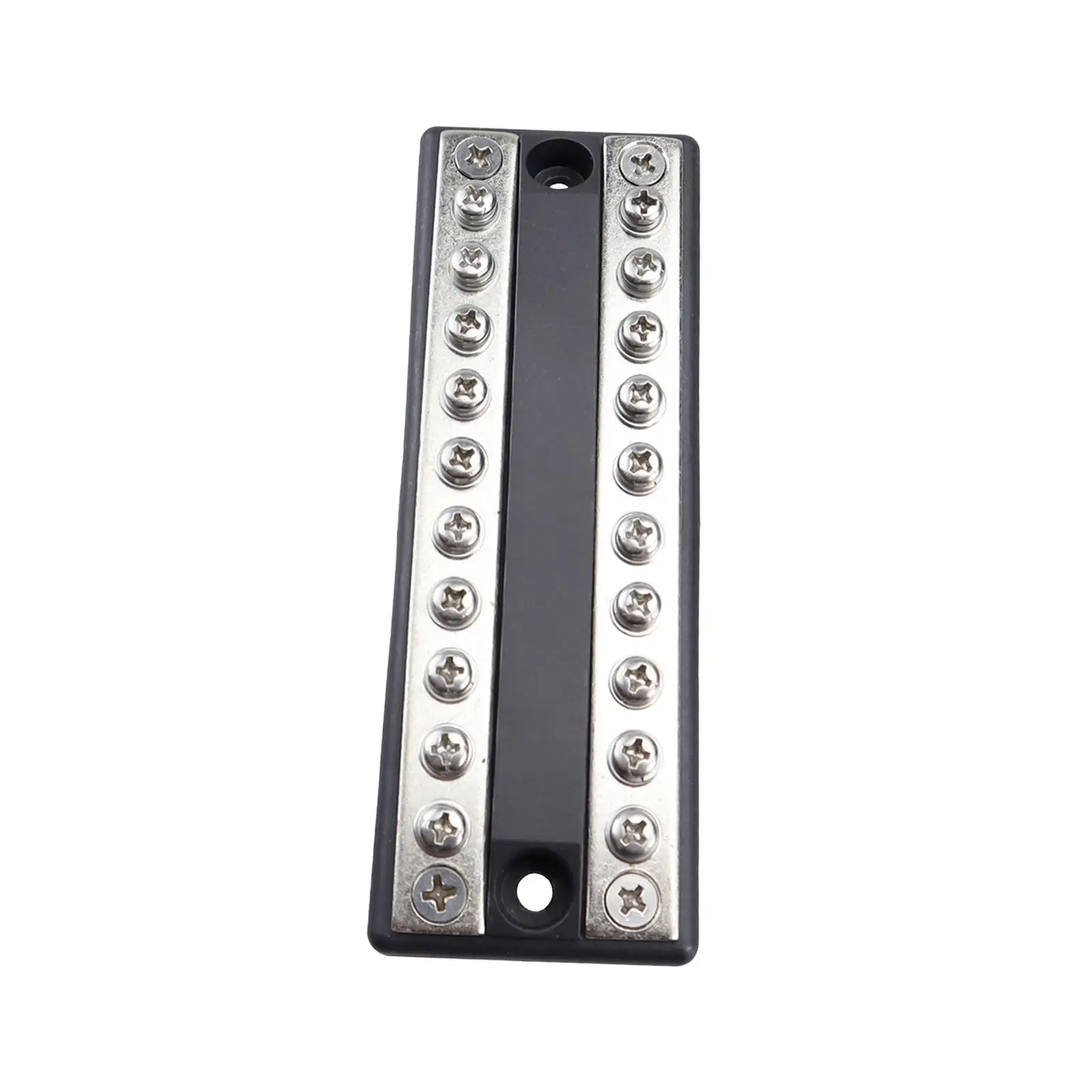 Screw Terminal Strip Blocks Screw Terminal Strip 10 Position bus Plated Standard Double Row Electrical Barrier Strip