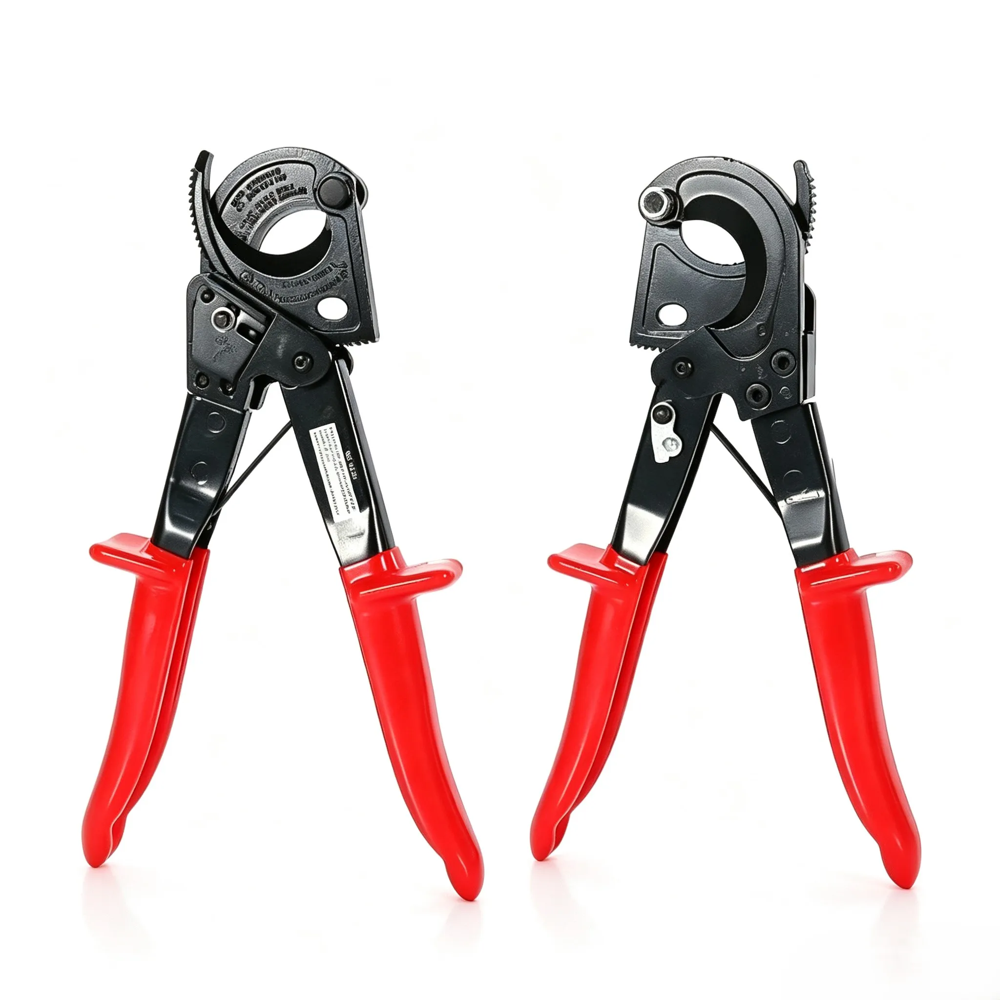 Ratchet Cable Cutter, Heavy Duty Wire Cutter for Aluminum Copper Cable, Ratcheting Wire Cutting Hand Tool HS-325