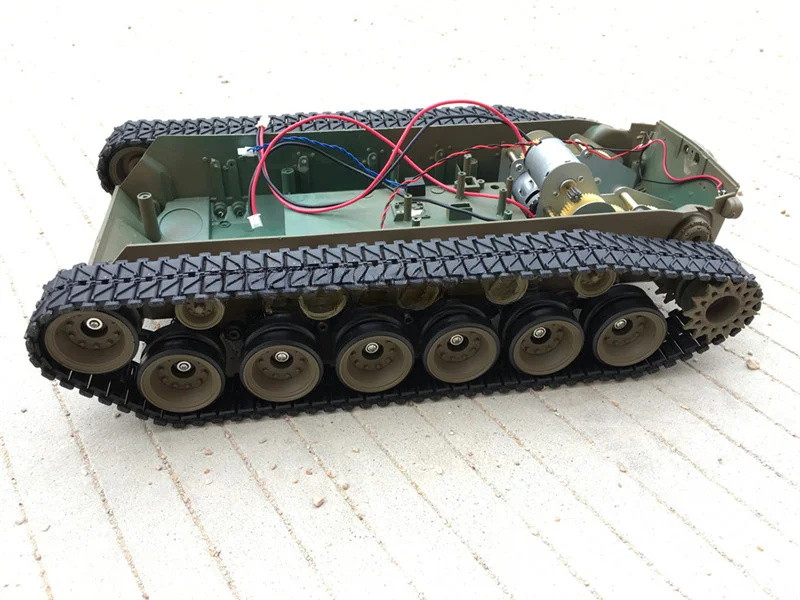 

3838 M26 remote control tank, accessories, finished chassis, bottom DIY