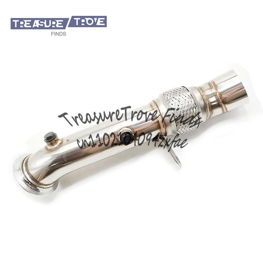 

Turbo Downpipe 76MM Car Exhaust Down Pipes For BMW N55 535i 640i 740Li F01/F10/F11/F07 F12/F13 Stainless Steel Auto Part