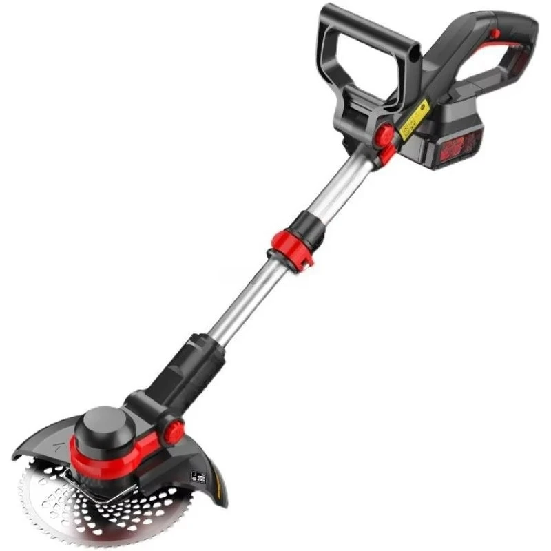 Oplaadbare elektrische grasmaaier met lithiumbatterij, industriële doe-het-zelf-huishoudelijke wieder voor het snijden van gras