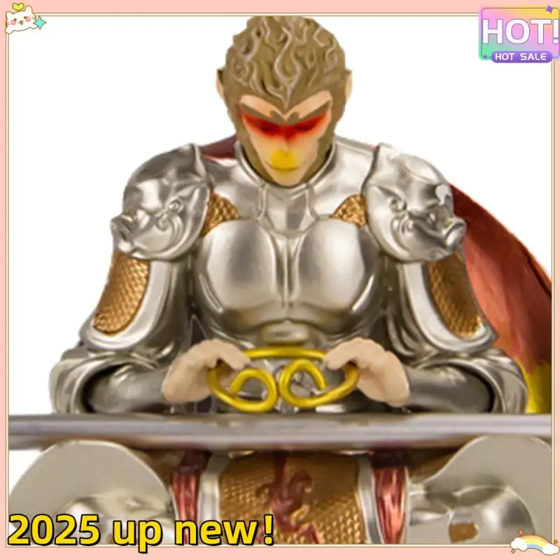 

Wukongs Doll, Black Myth Wukong Statue,Monkey King Action Figure, Monkey Ornaments Sculpture Office Bedroom Decoration-A83M