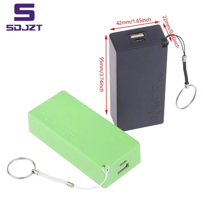 18650 Power Bank Battery Charger Case 5V 1A Portable USB Power Bank Kit Storage DIY Box For Phone MP3 Electronic Charging