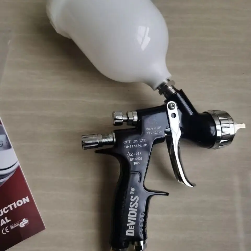 NVE Spray Gun 1.3mm Stainless Steel Nozzle Air Spray Gun /Water-Based Paint /Varnish Paint Sprayer /Paint Spray Gun/Air Tools