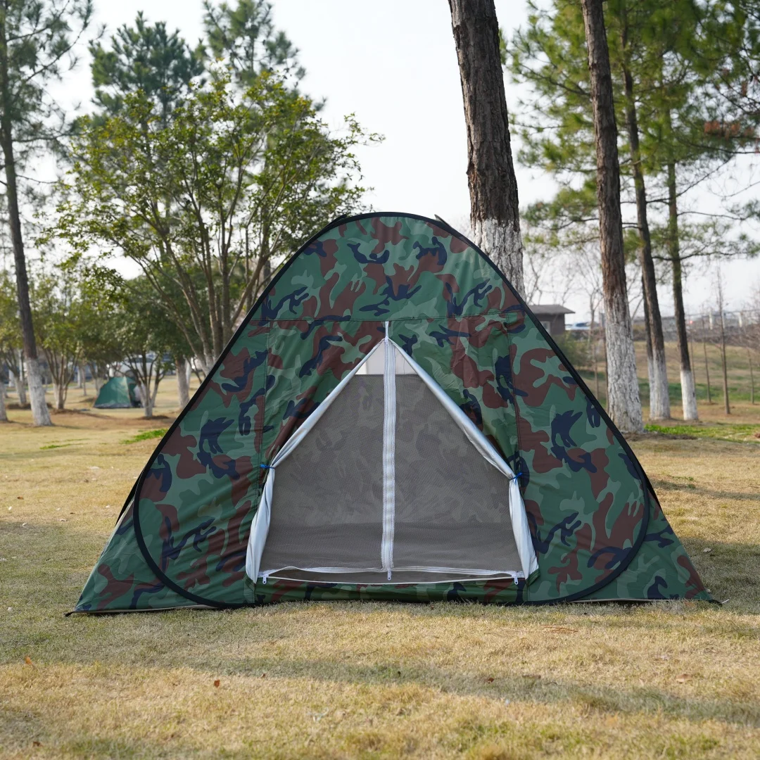 Factory Direct Sale Colorful Oxford Waterproof Single Person One Bedroom Instant Pop up Design Outdoor Camping Tent