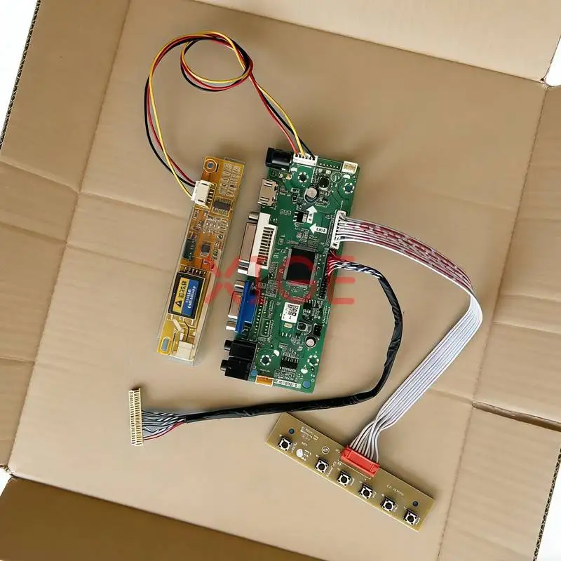 

For LP150E06 LP150E02 LP150E05 LP150E07 Screen Drive Controller Board Kit DIY 1-CCFL 1400*1050 30Pin LVDS VGA DVI HDMI 1400x1050