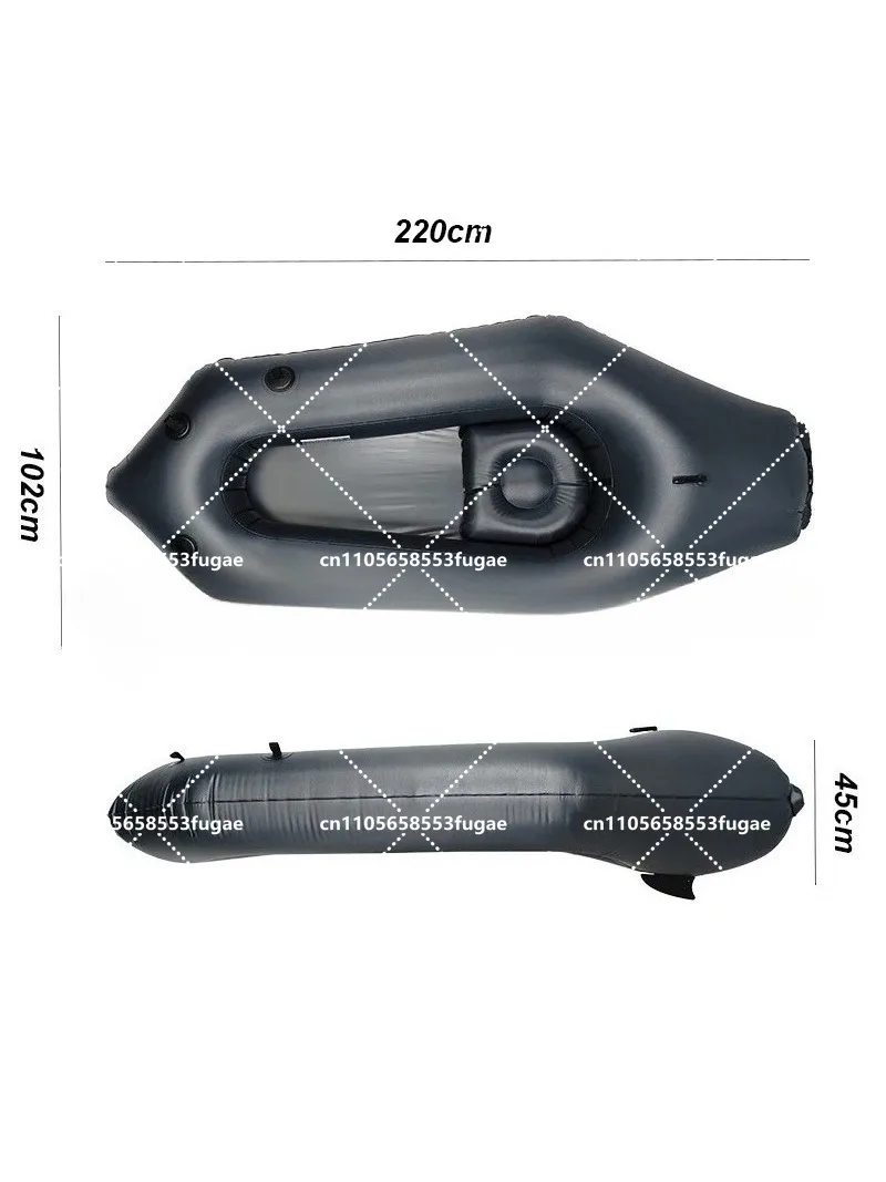 Inflatable Ultra Lightweight Roll Top Closure Inflatable Boat