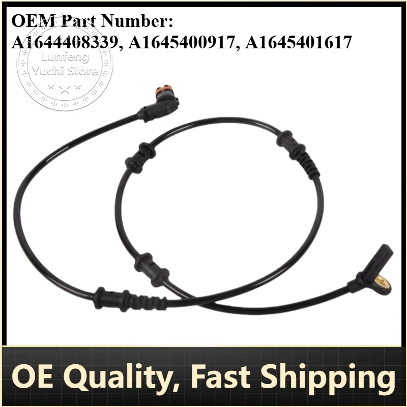 

P/N: A1644408339, A1645400917, A1645401617 - 2PC Wheel Speed Sensors for Mercedes GL(X164)/M(W164)