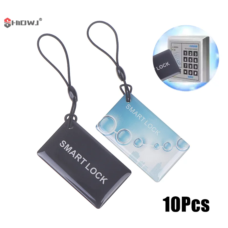 

10 шт. IC-карта Tuya TTlock BLE электронный умный дверной замок, цифровые умные замки с отпечатками пальцев, разблокировка маленькой RFID-карты 13,56 МГц