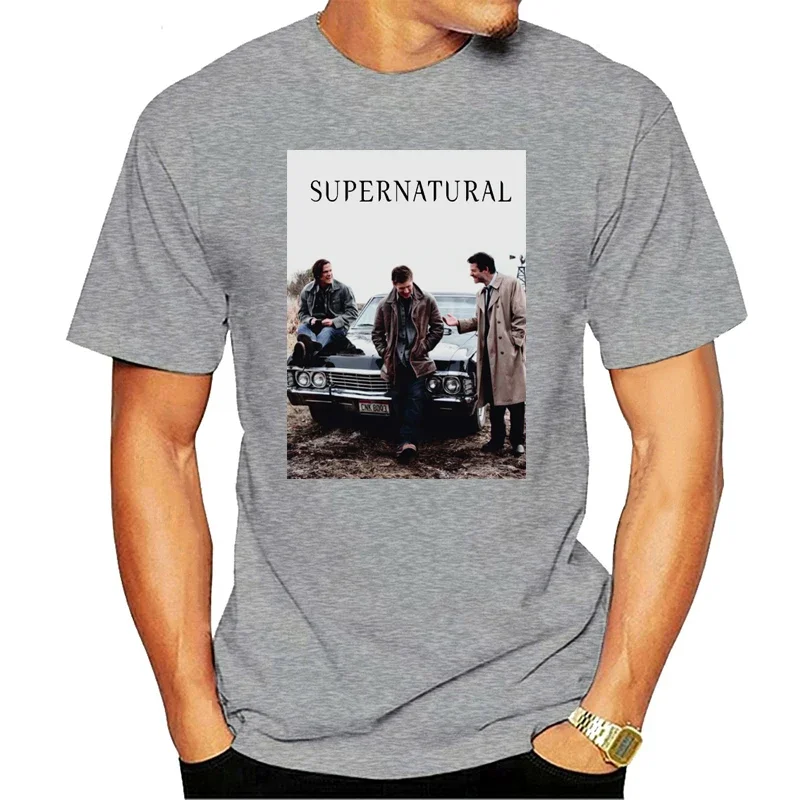 Supernatural Winchester jensen Ackles Mens Ladies T-shirt Summer Fashion Funny High-Quality Printing Cotton Tee Shirts vintage