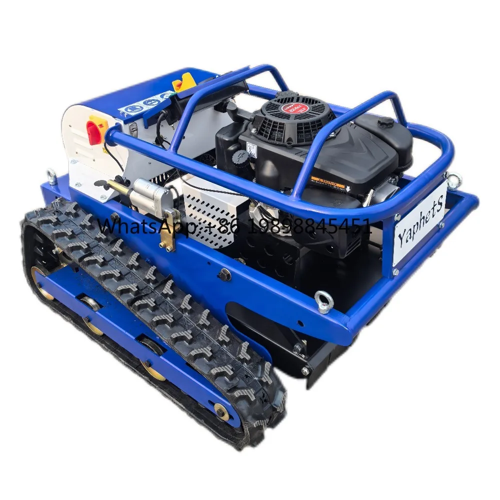 2025 Blade Not Install One Engine Brushless Drive Motor 550mm 800mm Remote Control Mower Grass Cutting Machine