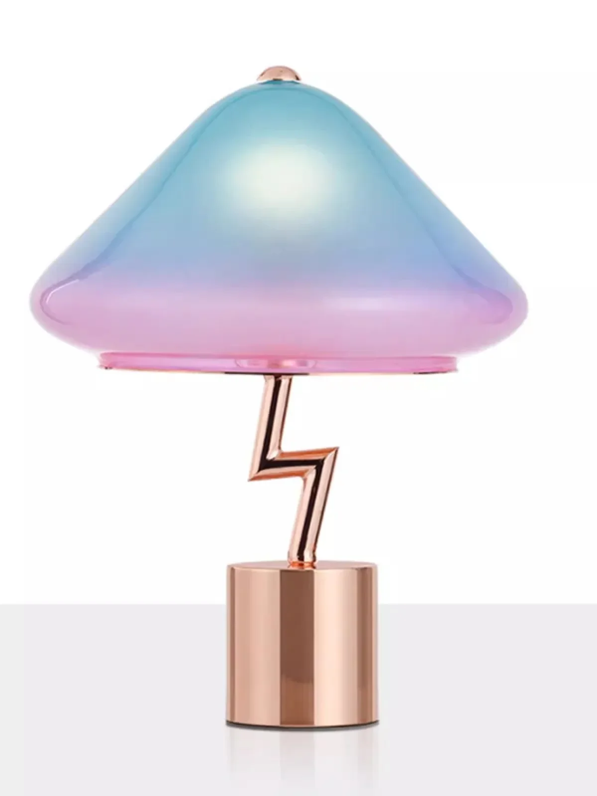 Modern  creative desk lamp, personalized children's  rainbow lightning bedroom, bedside lamp