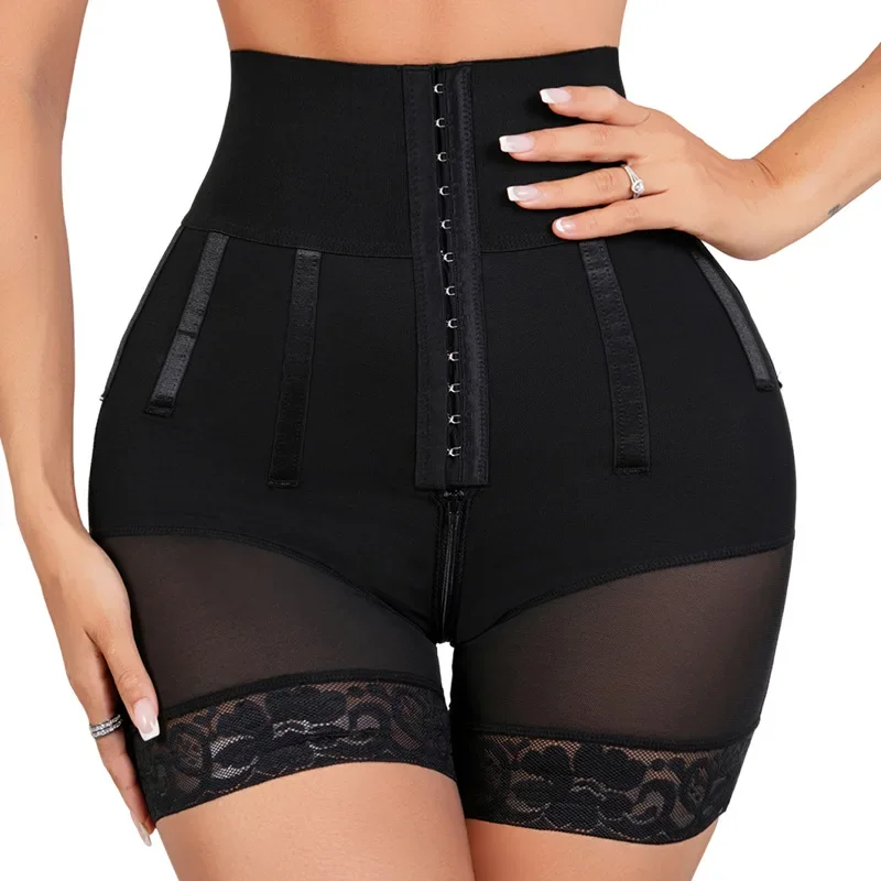 Reducing and Shapewear Panties Women Tummy Control Body Shaper High Waist Shapers Girdle Postpartum Belly Compressions Girdles - view 5