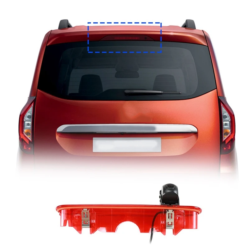 

High Brake Light Rear View Camera For Mercedes-Benz Citan Renault Kangoo Parts Backup Rearview Camera LED Warning Light