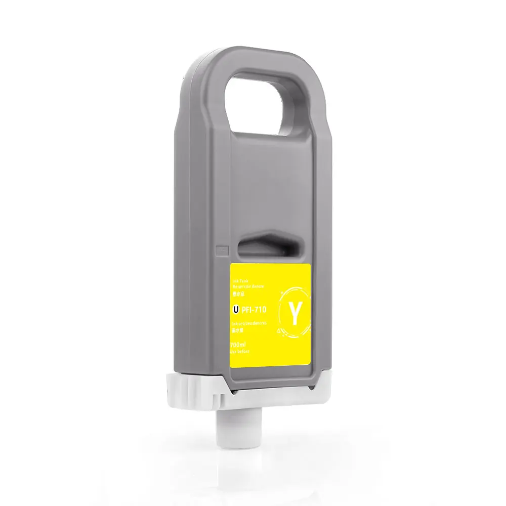 PFI 710 Premium متوافق مع خرطوشة الحبر مع الصباغ للحبر لطابعات Canon TX2000 TX3000 TX4000