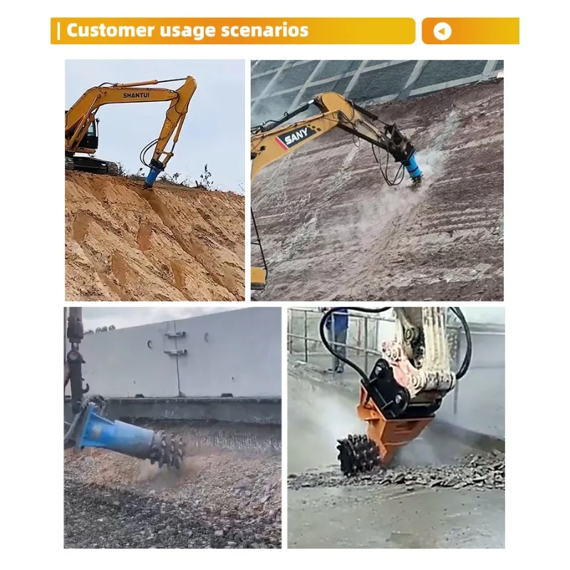 High Performance Milling Machine Boom Type Mine Drilling Rig Drum Cutter Tunnel Mining Roadheader Tunneling Milling Machine