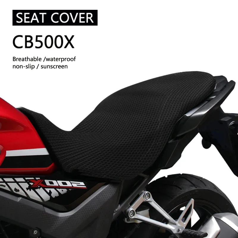 

Чехол на сиденье мотоцикла, дышащая 3D сетчатая ткань, противоскользящая подушка для сиденья, теплоизоляция для Honda CB500X CB500 X CB 500 X