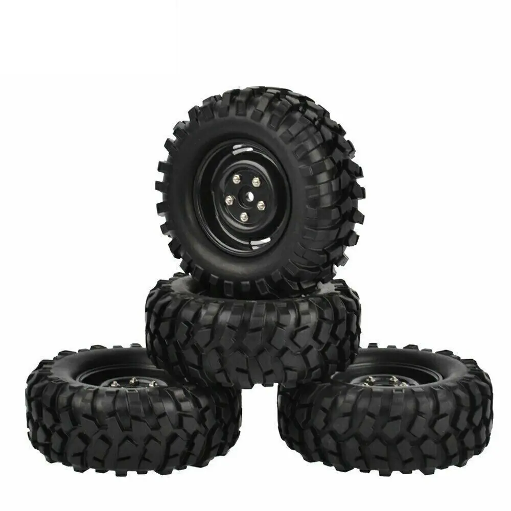 RC 96mm/114mm Tyres 12mm Hex Wheels 1.9 inch Crawler Tires for 1:10 RC Crawler Rock Car Axial SCX10 III Tamiya CC01 D90 TRX4