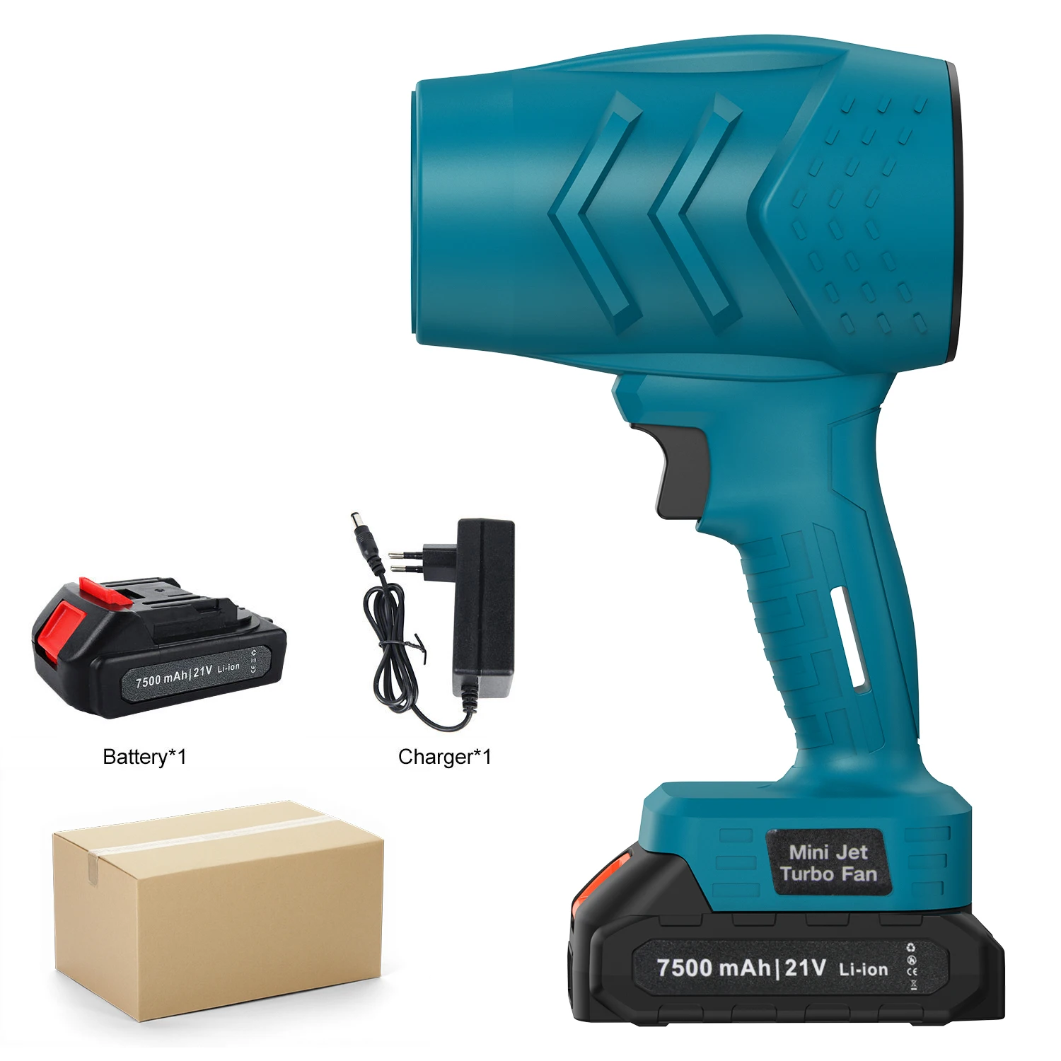 120 km/u Luchtblazer Turbo Fan Jet Fan Bladblazer 36000 tpm Krachtige draadloze draagbare handheld Blad Sneeuw Stof Luchtblazen Tool