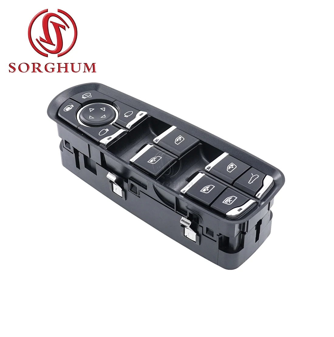 Sorghum 7PP959858AE Auto High-end Power Master Window Switch Button For Porsche Panamera Cayenne Macan 2011-2018 7PP959858AEDML