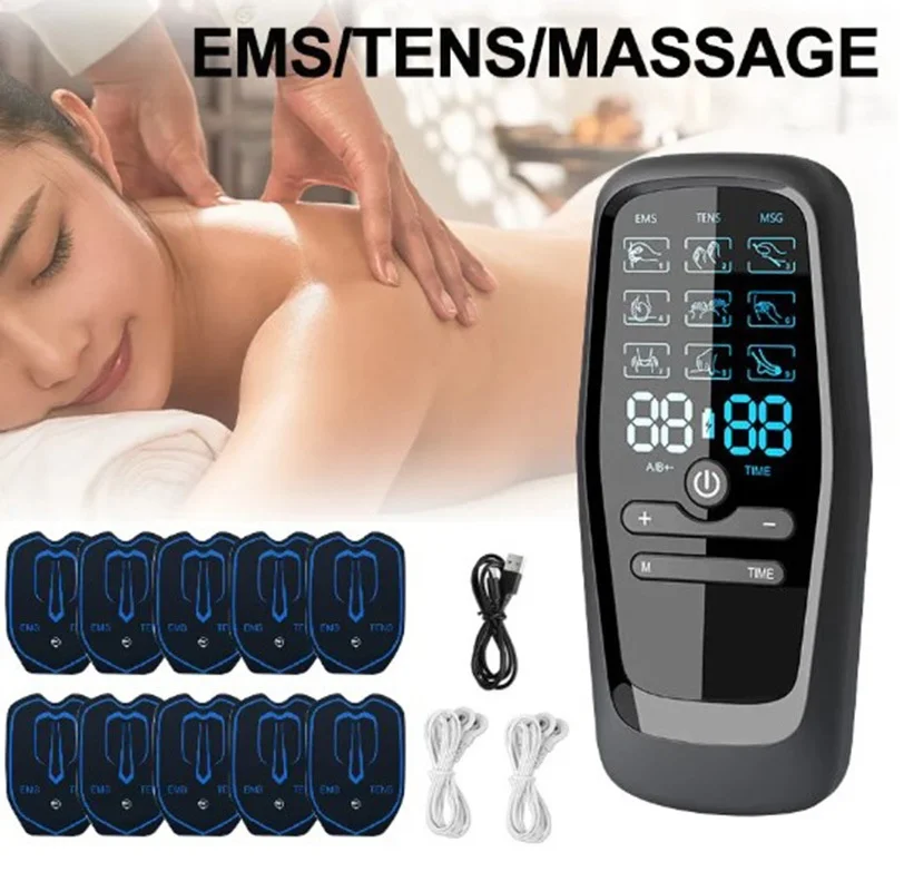 

Color screen digital therapy instrument EMS meridian instrument pulse electrotherapy instrument micro current massager