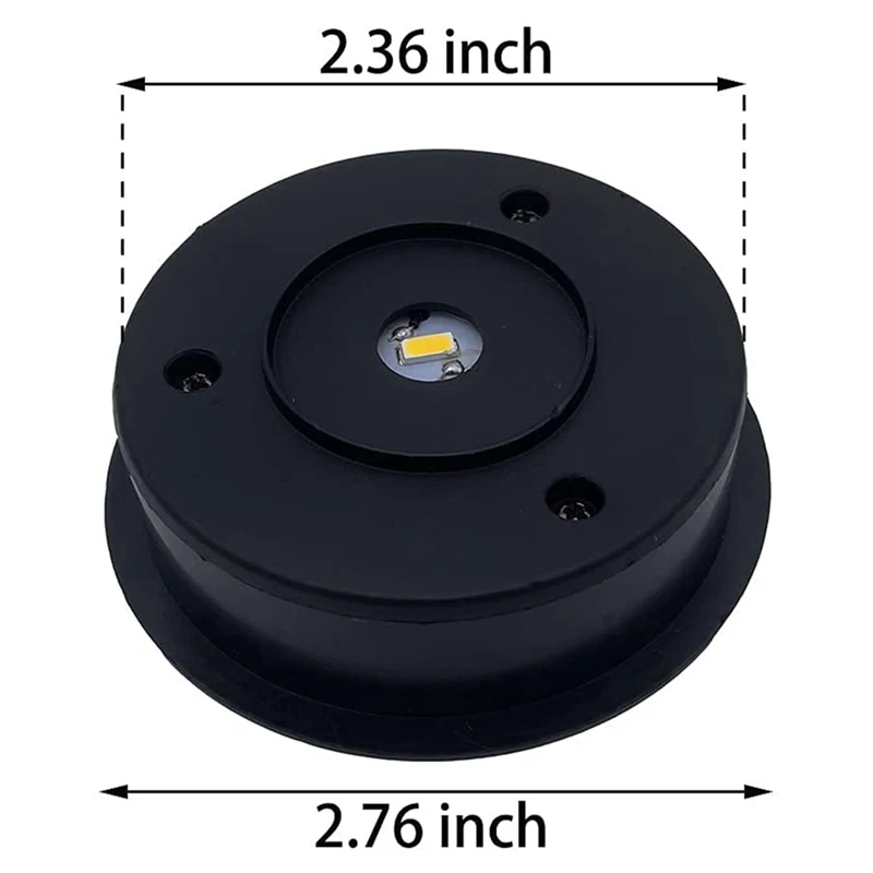 LICE-2 pacote de substituição de luzes solares para lanternas, acessórios de substituição de lanternas solares redondas à prova d'água