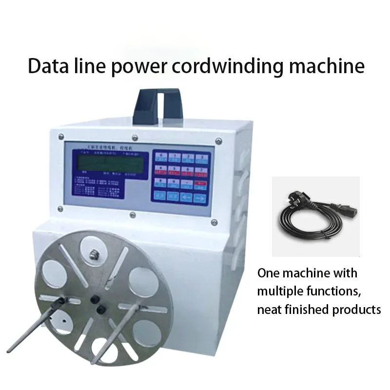 Automatic High speed wire winding machine Round wire winding machine electric data cable winding tools