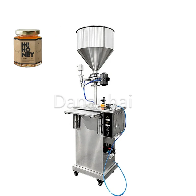 

Fully Automatic Vertical Liquid Paste Filling Machine, Soy Sauce, Honey, Shampoo Pneumatic Filling Machine