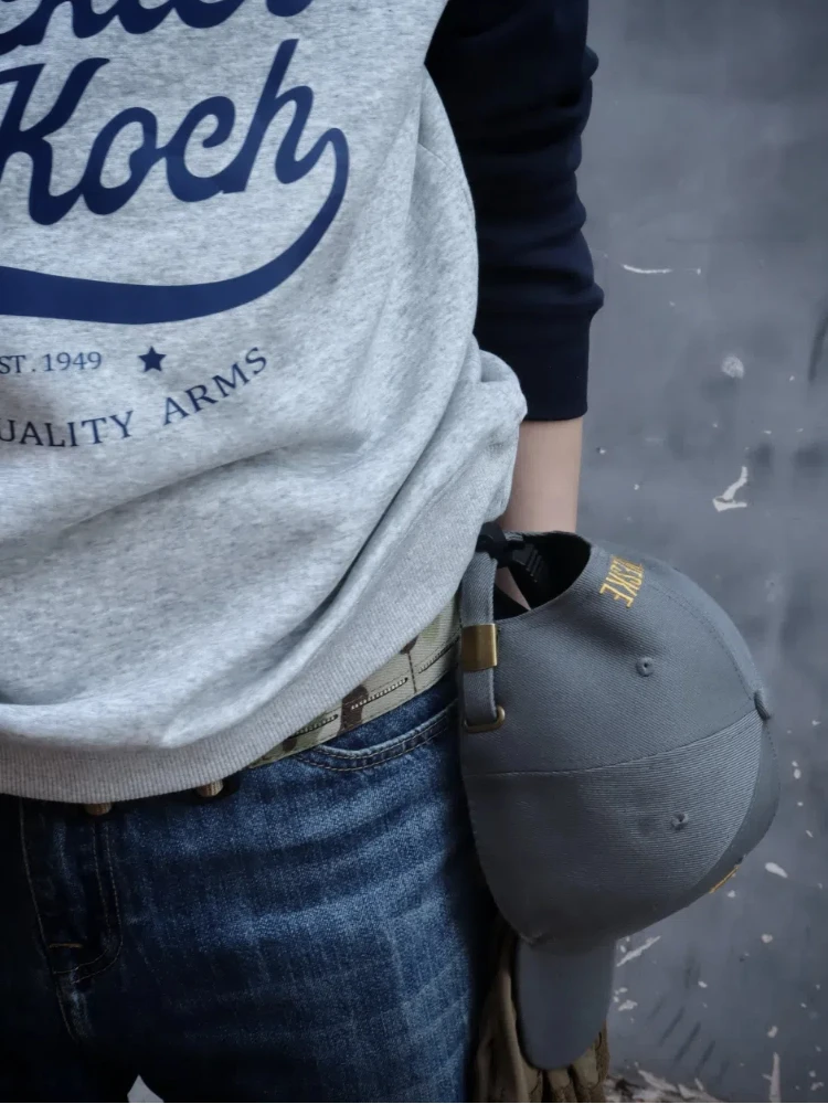 Tactical Cap Outdoor Baseball Hat Gray