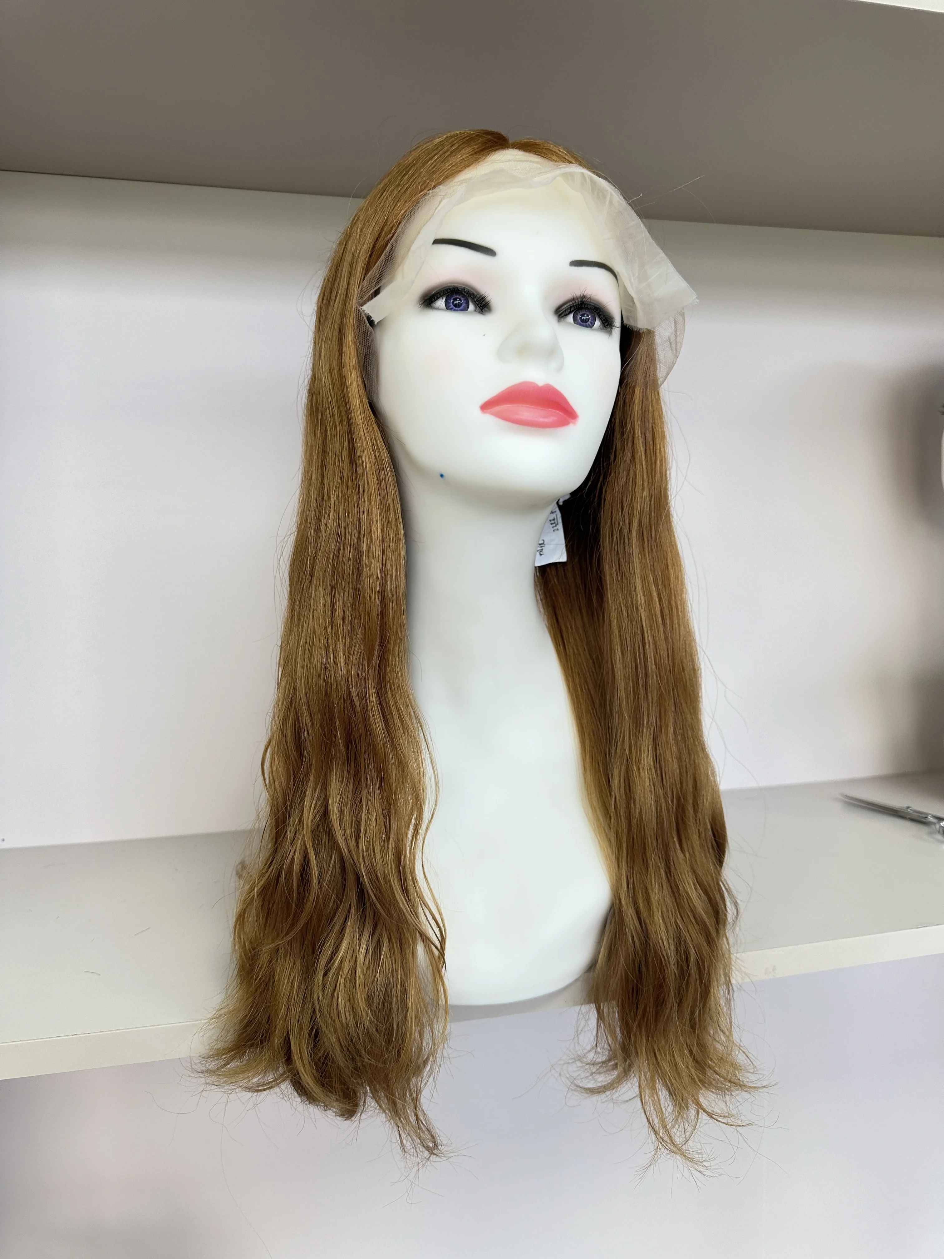 Lace top  wig Kosher Wigs European hair BlondColor TsingTaowigs Human Hair Jewish Wig Lace Top For Women Free Shipping