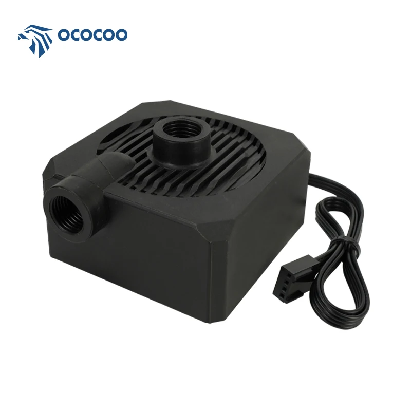 

OCOCOO Liquid Cooling Pump Pc 24V Water Cooler Mute Silent Pc Parts High Flow Pc Watercooling Pump PWM Temperature Regulation