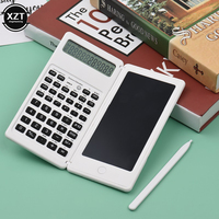 Portable Calculator LCD Screen Writing Tablet 6 Inch Folding Scientific Calculator Tablet Digital Drawing Pad With Stylus Pen