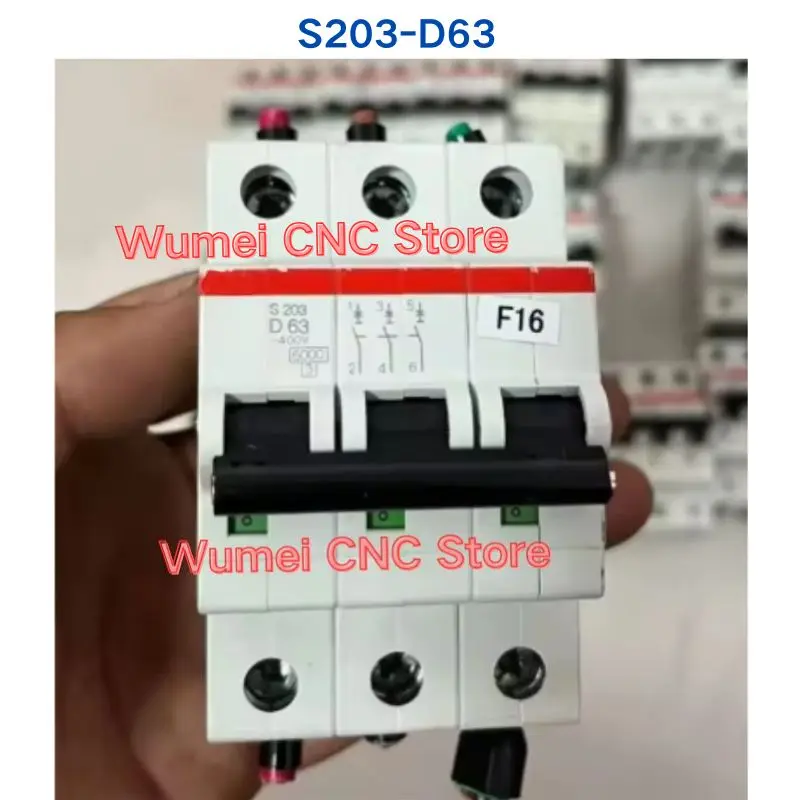 Brand New or Second-hand Test OK Circuit breaker S203-D63 If You Need Other Specifications, Please Consult
