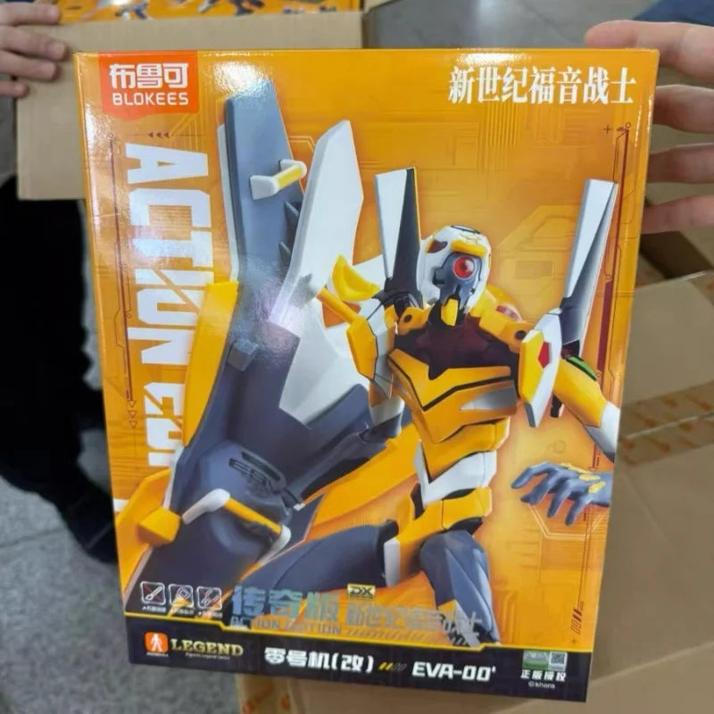 

New Hot Blokees Eva Proto Type-00 Evangelion-00/01/02 Action Edition Assembled Movable Model Test Type-00/01/02 Birthday Gift