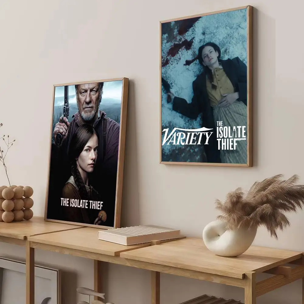 Movie T-The Isolate Thief Poster Modern Aesthetic Wall Art Print Trendy Bedroom Home Decor Gift