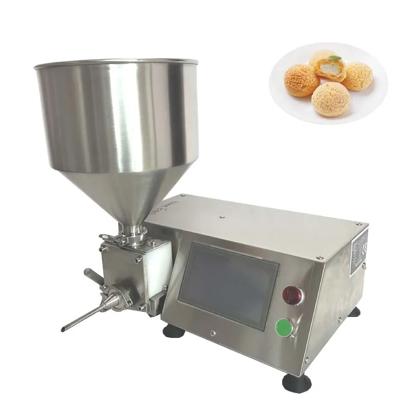 Commercial Bakery Cake Biscuit Stuffing Injector Cream Butter Bread Filling Machine