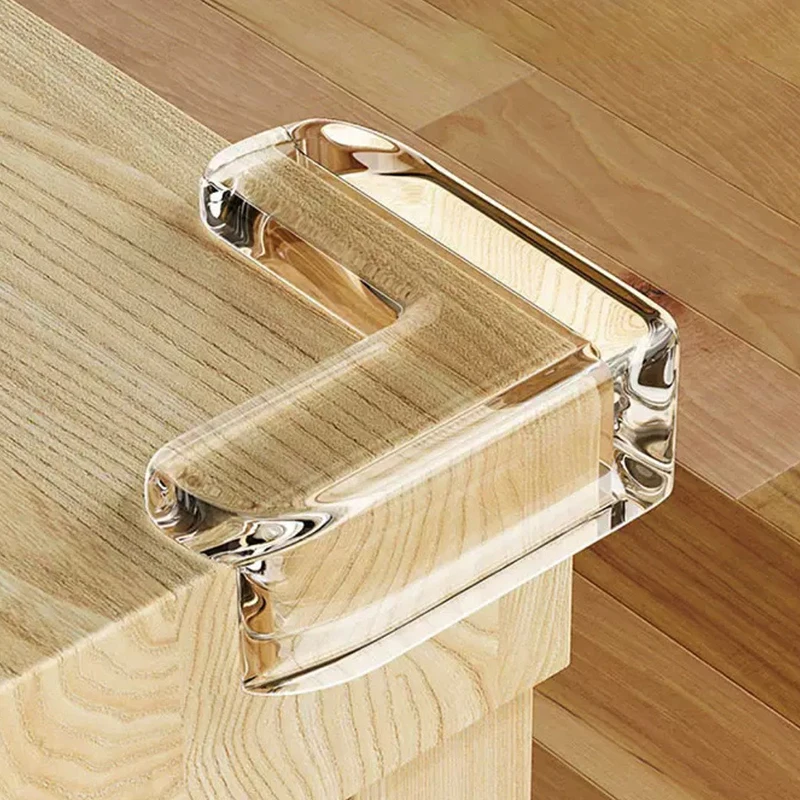 10 قطع من واقيات الزوايا، واقيات الزوايا المقاومة لزوايا وحواف الأثاث، واقيات زوايا الطاولة، أغطية زوايا حادة شفافة #1