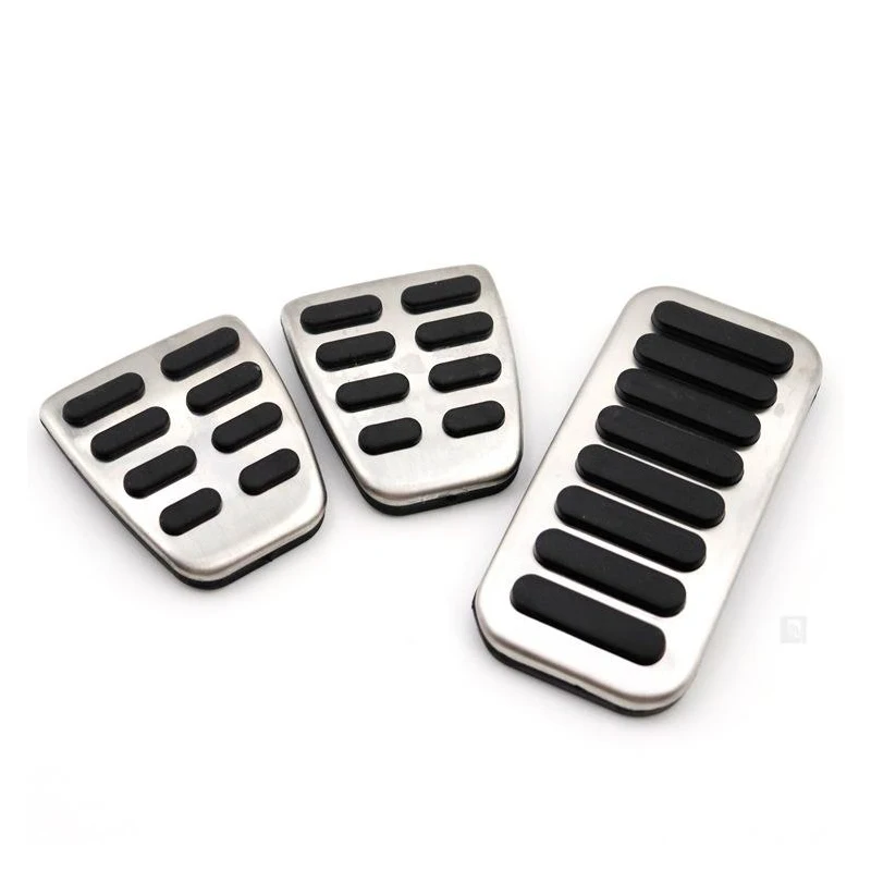 

Sporty Aluminum Pedal Covers for Hyundai Lafesta Elantra ix35 Kia K3 Sportage Anti-Slip Accelerator Brake Pedal Kit