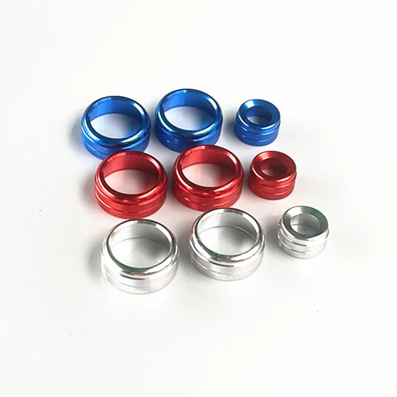 

For BMW 2 Series 3 Series 4 Series Gt New X1 Volume Automatic Air Conditioner Knob Metal Ring Modified Interior Accessories