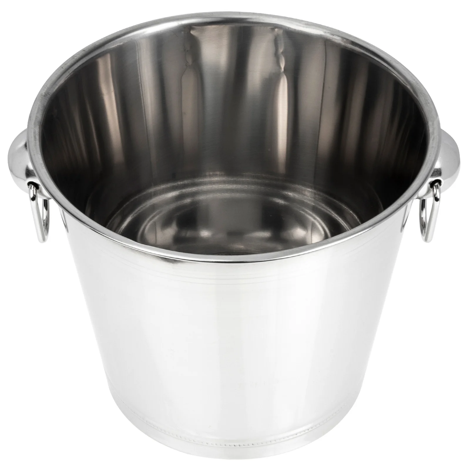 

Stainless Steel Bucket Ice Beer KTV Bar Portable Household Wear-Resistant Multi-Function Double Handle Desktop
