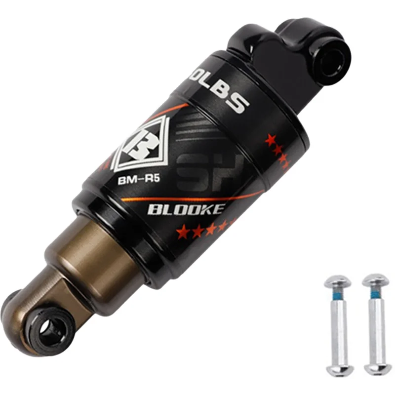 BLOOKE Bicycle Hydraulic Shock Absorber BM-R5 Bicycle Rear Shock Absorber 125mm 750Lbs