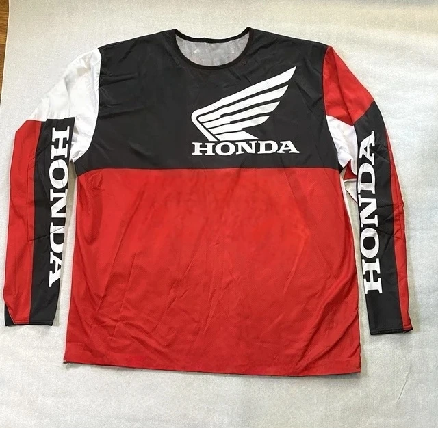 

Honda Off-road motorcycle Wild Ride 2013 motorcycle T-shirt, Ernesto Fonseca Breathable quick-drying racing suit, accessories