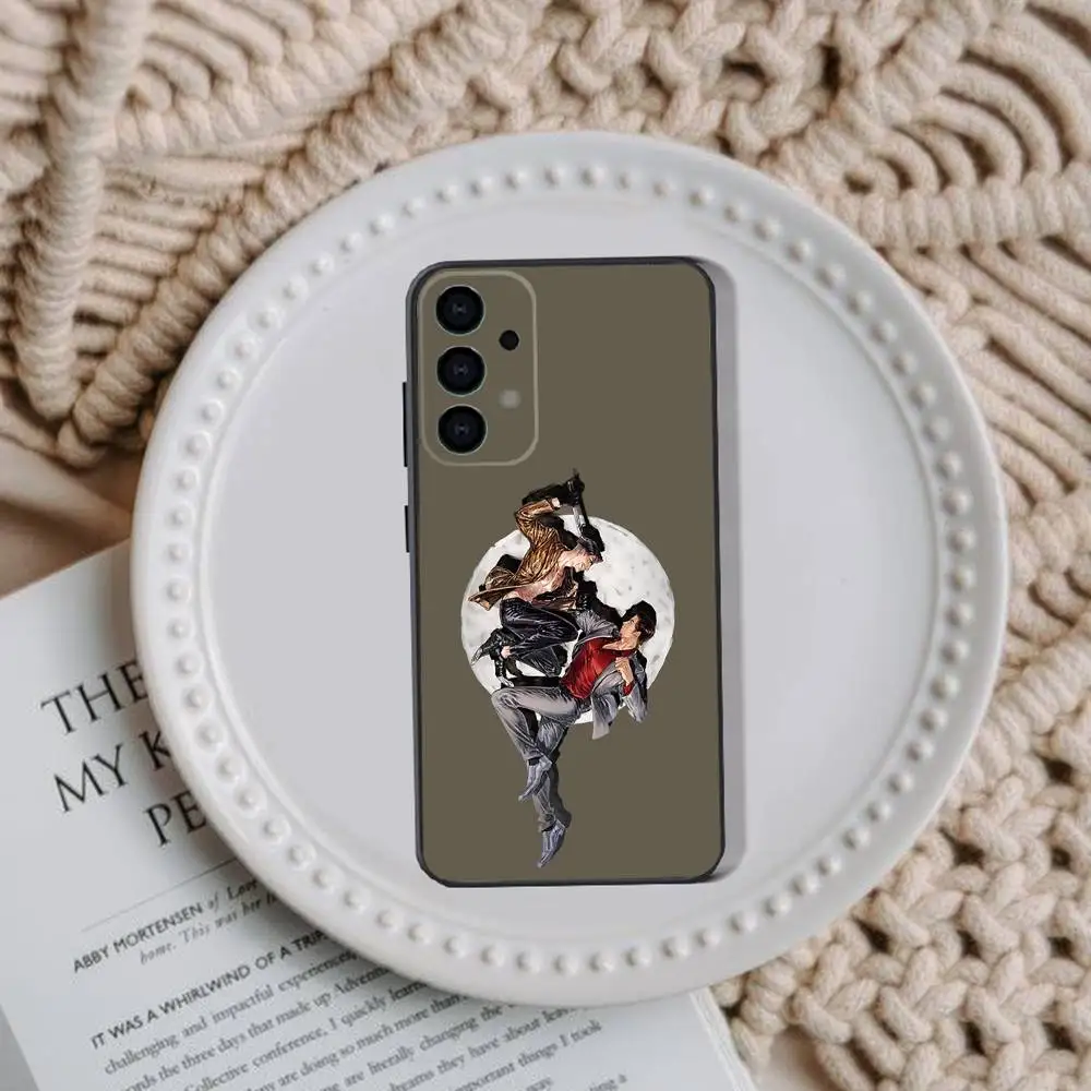 حافظة هاتف ألعاب Yakuza 0 لهاتف سامسونج جالاكسي A73,31,32,72,41,53,52,71,22,5G,Note,J7,8,9 غطاء أسود ناعم