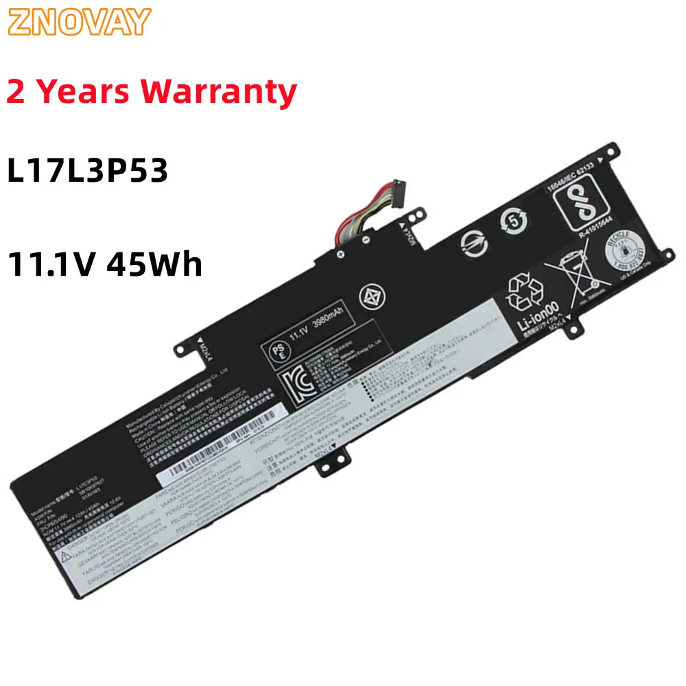 

ZNOVAY L17L3P53 L17M3P55 L17C3P53 Battery For Lenovo Thinkpad S2 Yoga L380 L390 Thinkpad Yoga S2 2018 Series 01AV481 01AV483