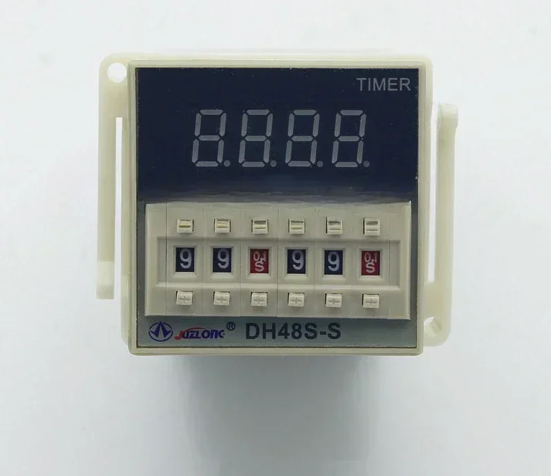 DH48S-S cycle power on digital display time relay 220v 24V 380V multi-voltage delay power off delay DH48S-1Z DH48S-2Z double cyc